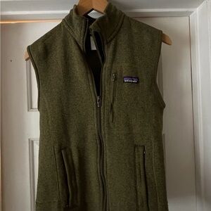 Patagonia Olive Green Men's Better Sweater® Fleece Vest